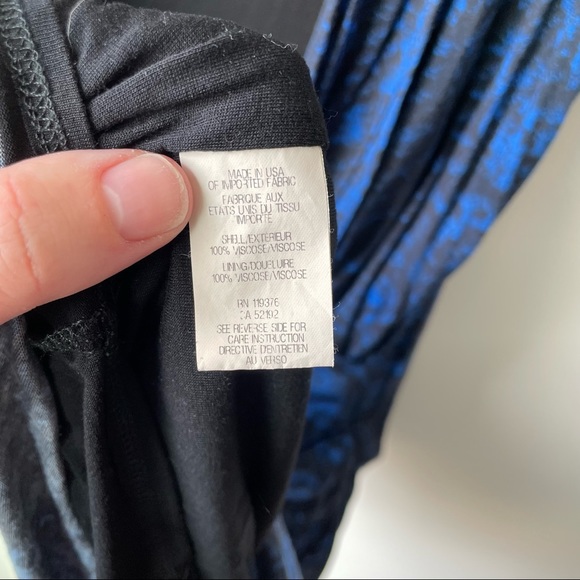 Helmut Lang Draped Open Back Jersey Gathered Waist Dress - Picture 9 of 10